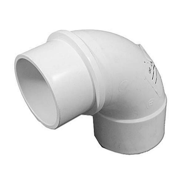 Magic Plastics 2 MBT x 2 Union in. 90 deg Heater to Pump Sweep PVC Fitting Half with O-Ring 0669-20